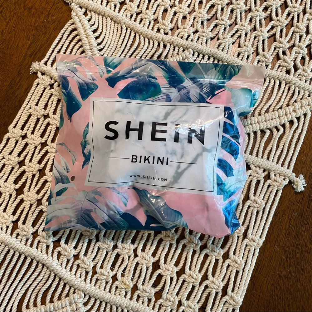 SHEIN Marble Bikini Swimsuit - Picture 5 of 6